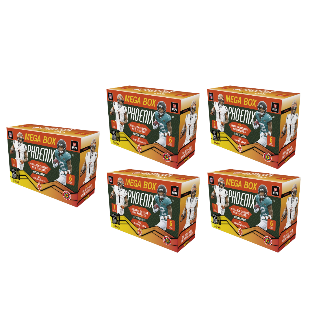 BREAK#181 FRIDAY  02/13/26 06:00 PM EST or RIP ON FILL 2025 Panini Phoenix Football International Hobby Mega (x5) Pick Your Team (MD)