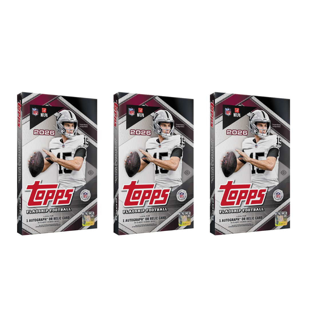 BREAK#186 2026 Topps Football Hobby (x3) Team Break  09/26/26 12:00 PM EST