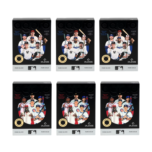 #MLB198 | RANDOM | 2026 AGORO NL MLB PRECIOUS METAL BLIND BOX (x3) + 2026 AGORO AL MLB PRECIOUS METAL BLIND BOX (x3)