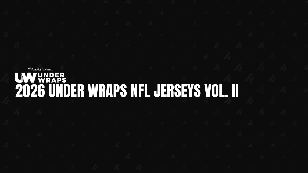 2026 Under Wraps NFL Autograph Jersey Vol. II
