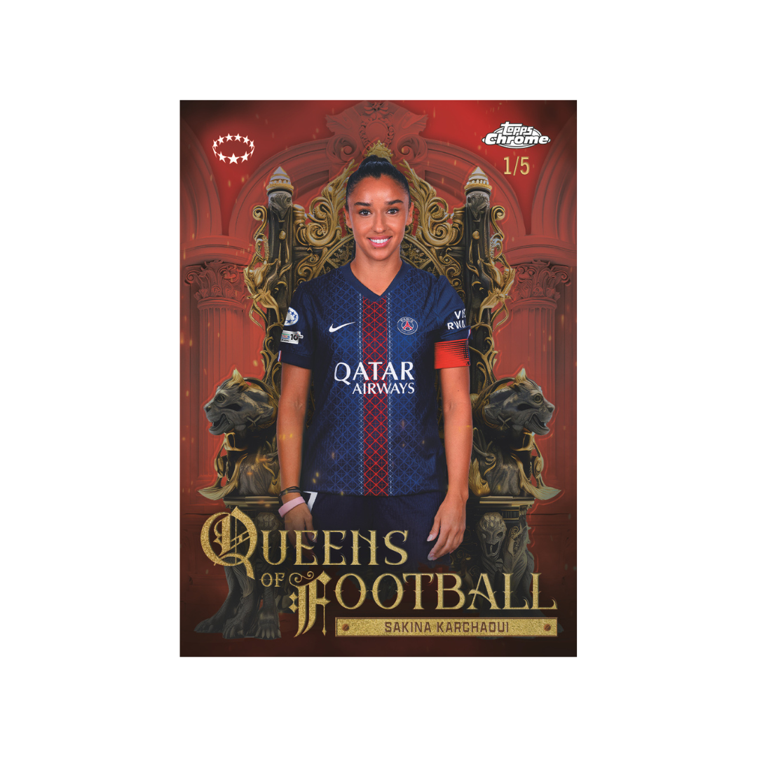 2025-26 Topps Chrome UEFA Women's Champions League Hobby Trading Cards