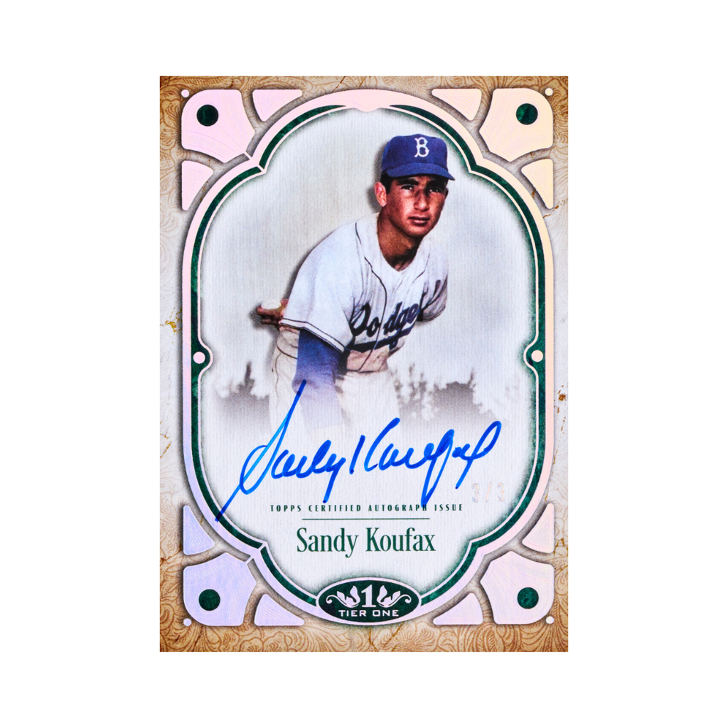 2026 Topps Tier One Baseball Hobby Trading Cards