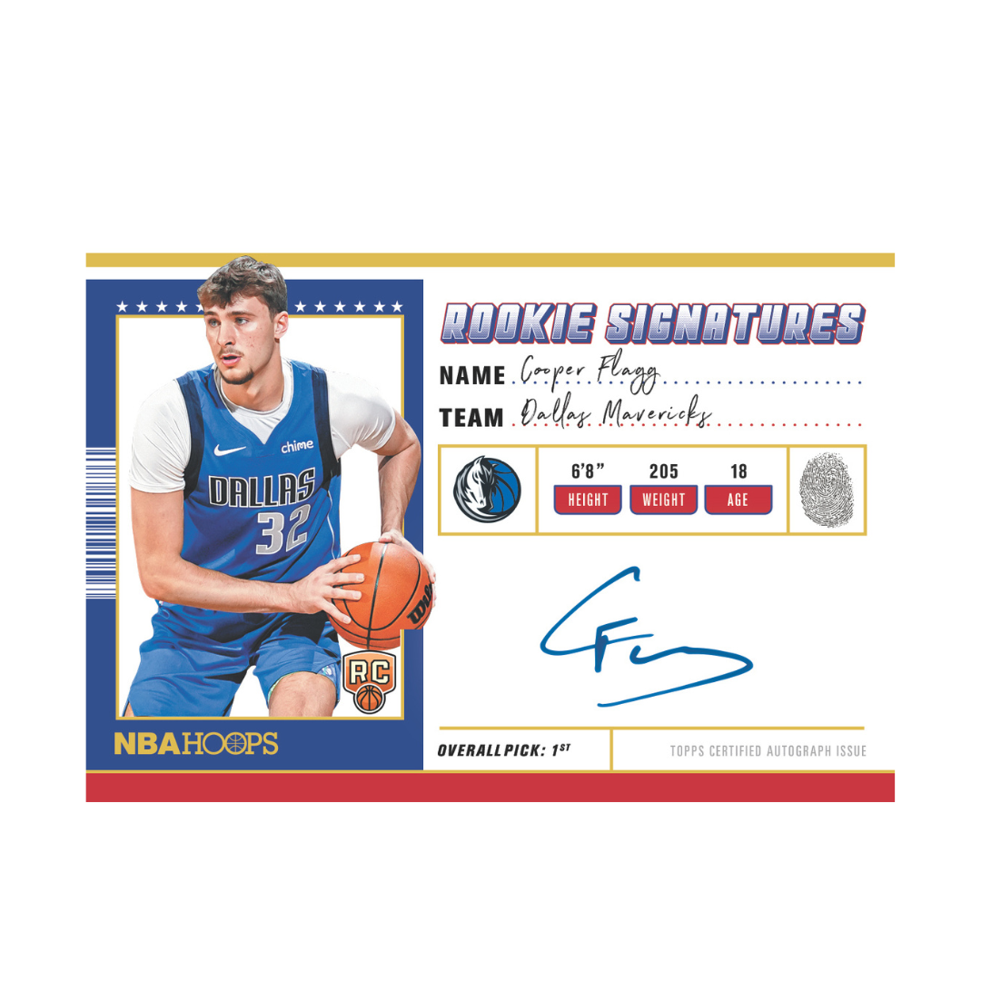 2025-26 Topps Hoops Jumbo Hobby Basketball Trading Cards