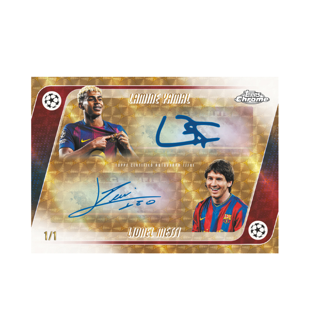 2025-26 Topps Chrome UEFA Champions League Breakers Delight Trading Cards