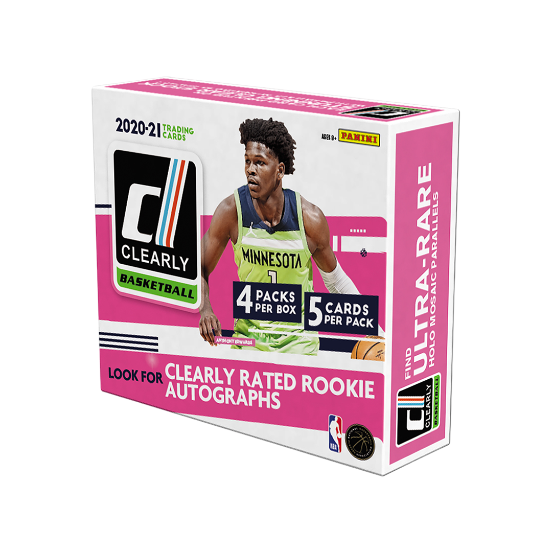 2020-21 Panini Clearly Donruss Basketball Hobby Trading Cards