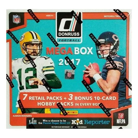 2017 Donruss Football Mega Sports Trading Card Box