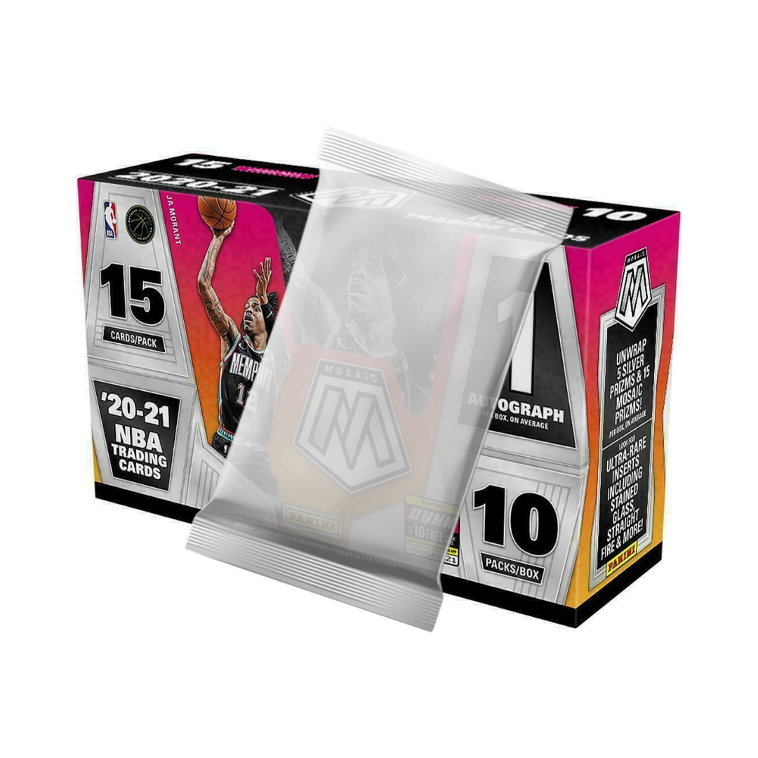 2020-21 Panini Mosaic Basketball Hobby Trading Cards