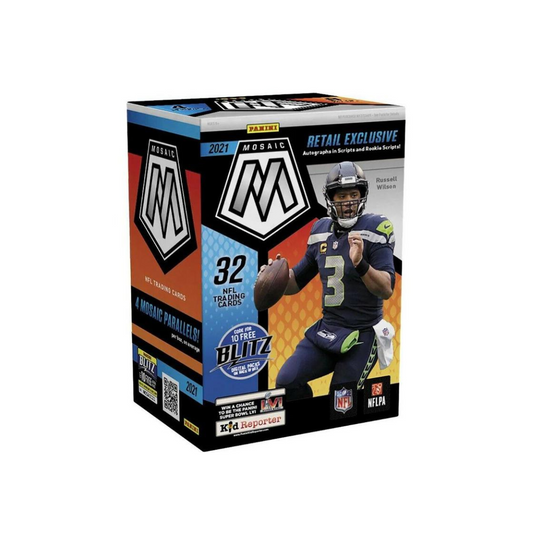 2021 Panini Mosaic Football Blaster Trading Cards