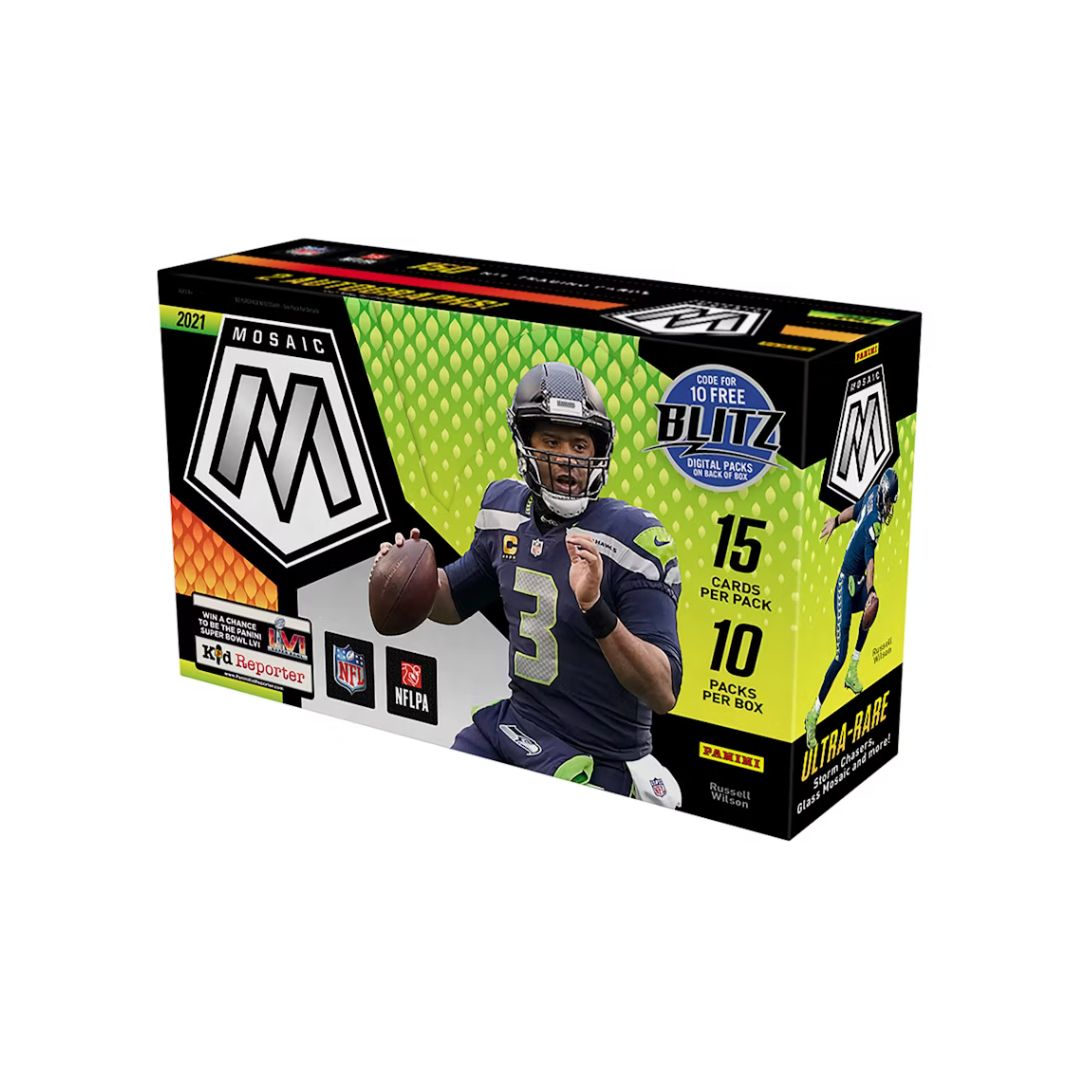 2021 Panini Mosaic Football Hobby Trading Cards