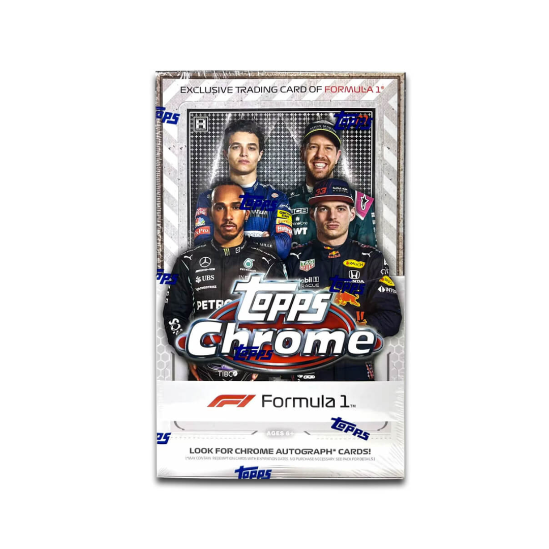2021 Topps Chrome Formula 1 (F1) Hobby Trading Cards