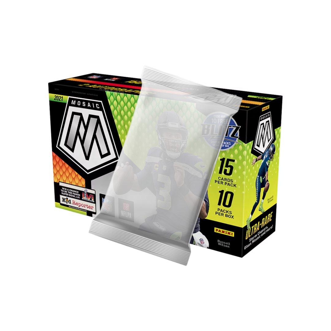 2021 Panini Mosaic Football Hobby Trading Cards