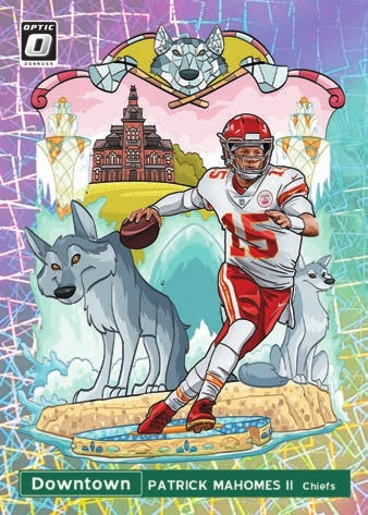 2022 Donruss Optic Football Blaster Trading Cards