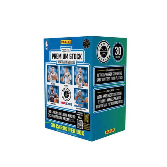 2023-24 Panini Hoops Premium Stock Basketball Blaster Trading Cards