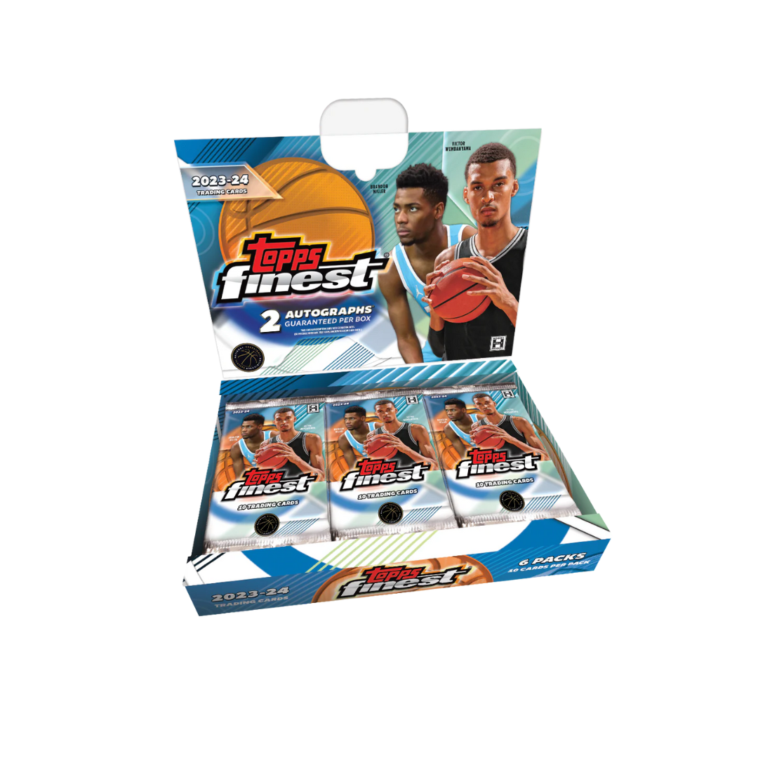 2023-24 Topps Finest Basketball Hobby Trading Cards