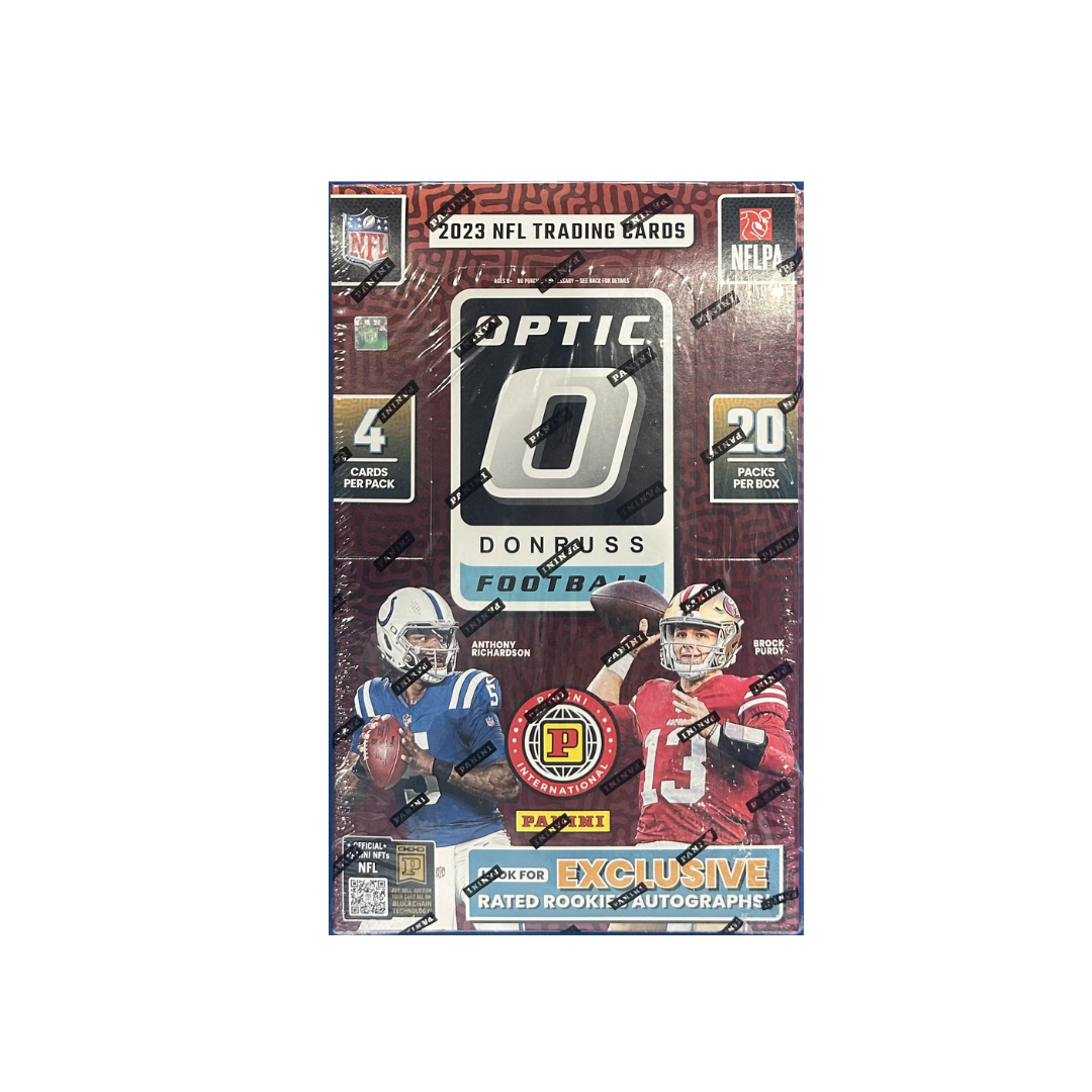 2023 Donruss Optic Football International Hobby Trading Cards