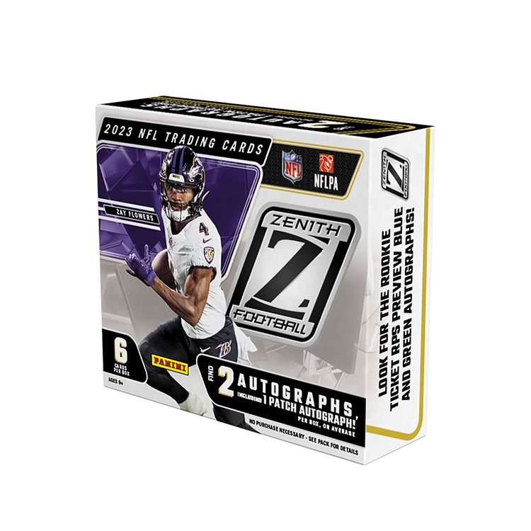 2023 Panini Zenith Football Hobby Trading Card Box