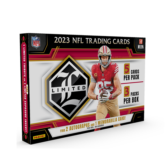 2023 Panini Limited Football Hobby Trading Cards