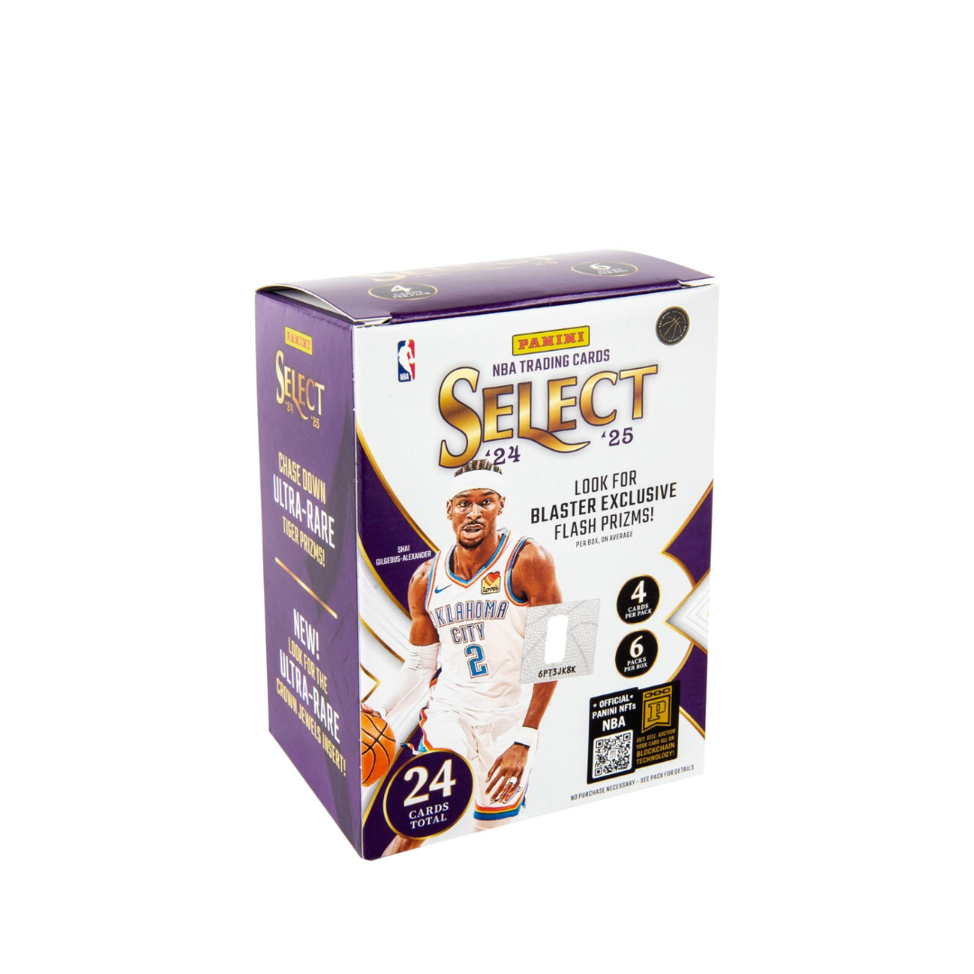 2024-25 Panini Select Basketball Blaster Trading Cards