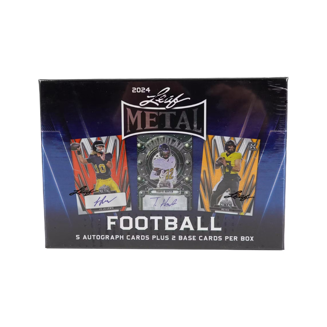 2024 Leaf Metal Football Hobby Trading Cards