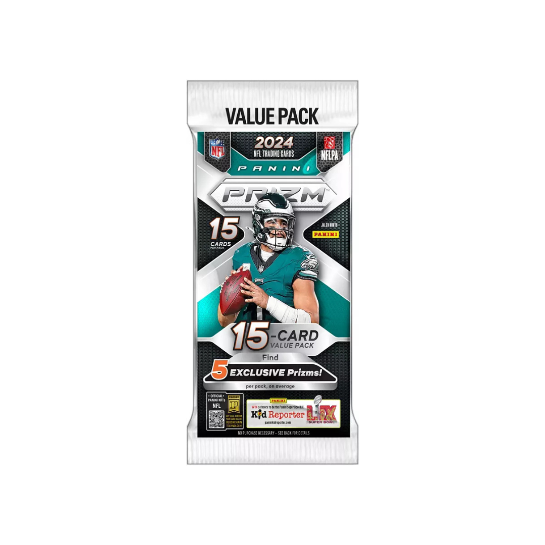 2024 Panini Prizm Football Value Pack Trading Cards