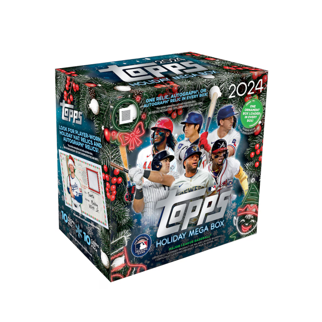 2024 Topps Chrome Baseball Holiday Mega Trading Cards