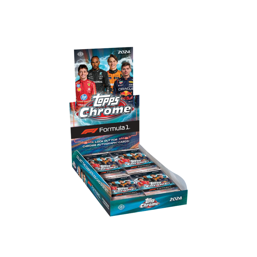 2024 Topps Chrome Formula 1 (F1) Hobby Trading Cards