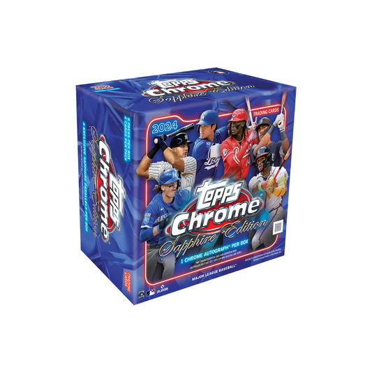 2024 Topps Chrome Sapphire Baseball Hobby Trading Cards