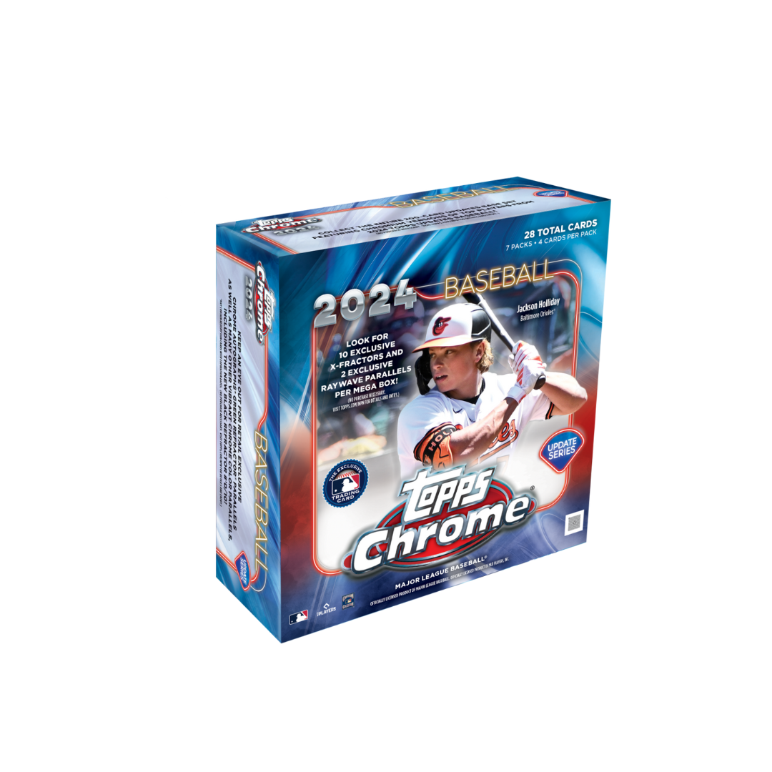 2024 Topps Chrome Update Series Baseball Mega Trading Cards