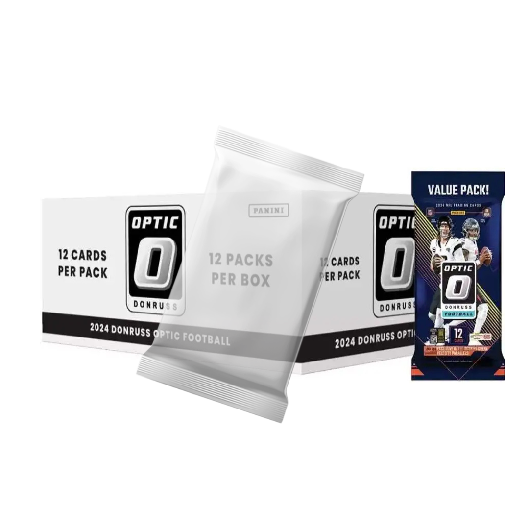 2024 Panini Donruss Optic Football Value Pack Trading Cards