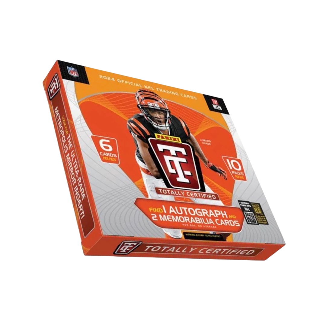 2024 Panini Totally Certified Football Hobby Trading Card