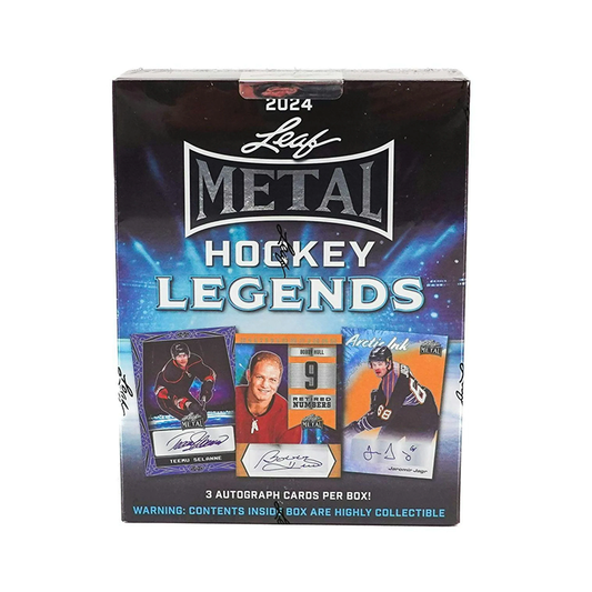 2024 Leaf Legends Hockey Hobby Trading Card Box