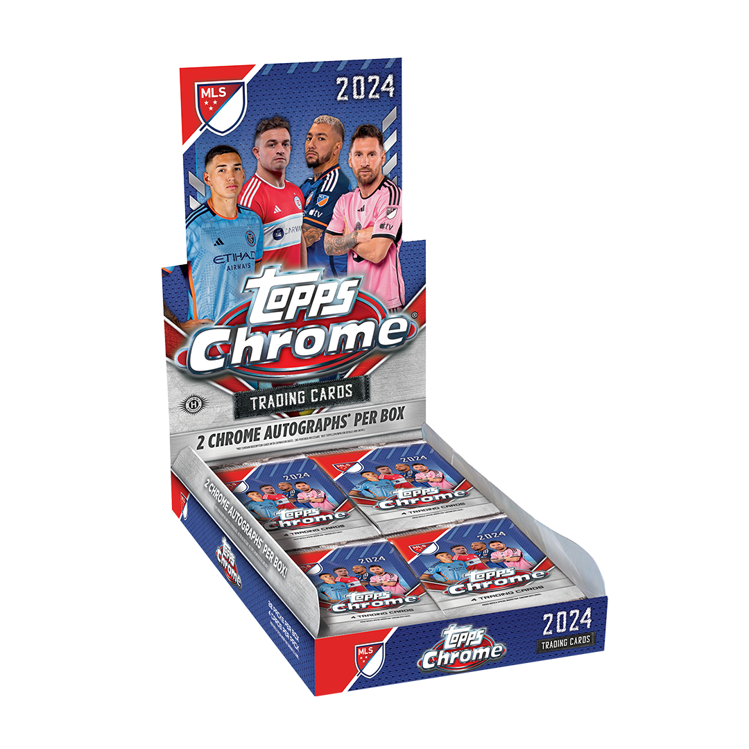 2024 Topps Chrome Soccer MLS Hobby Trading Cards