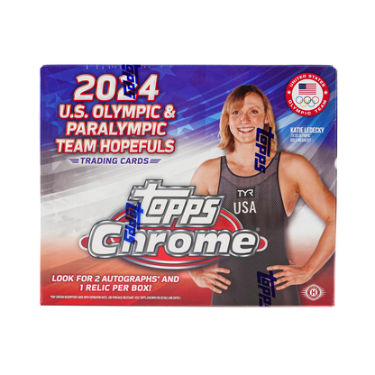 2024 Topps Chrome U.S. Olympic & Paralympic Team Hobby Trading Cards