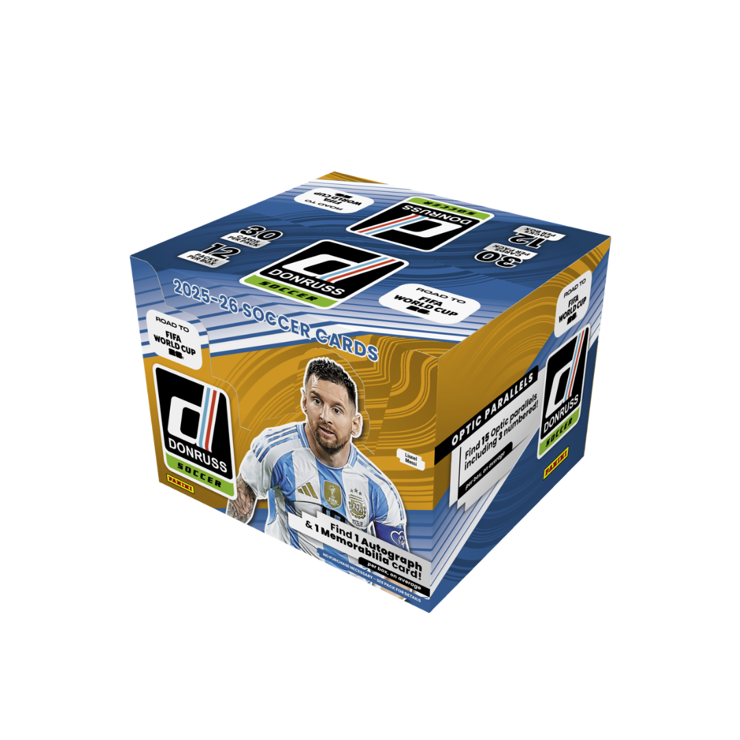 2025-26 Panini Donruss Road To FIFA World Cup 2026 Hobby Trading Cards