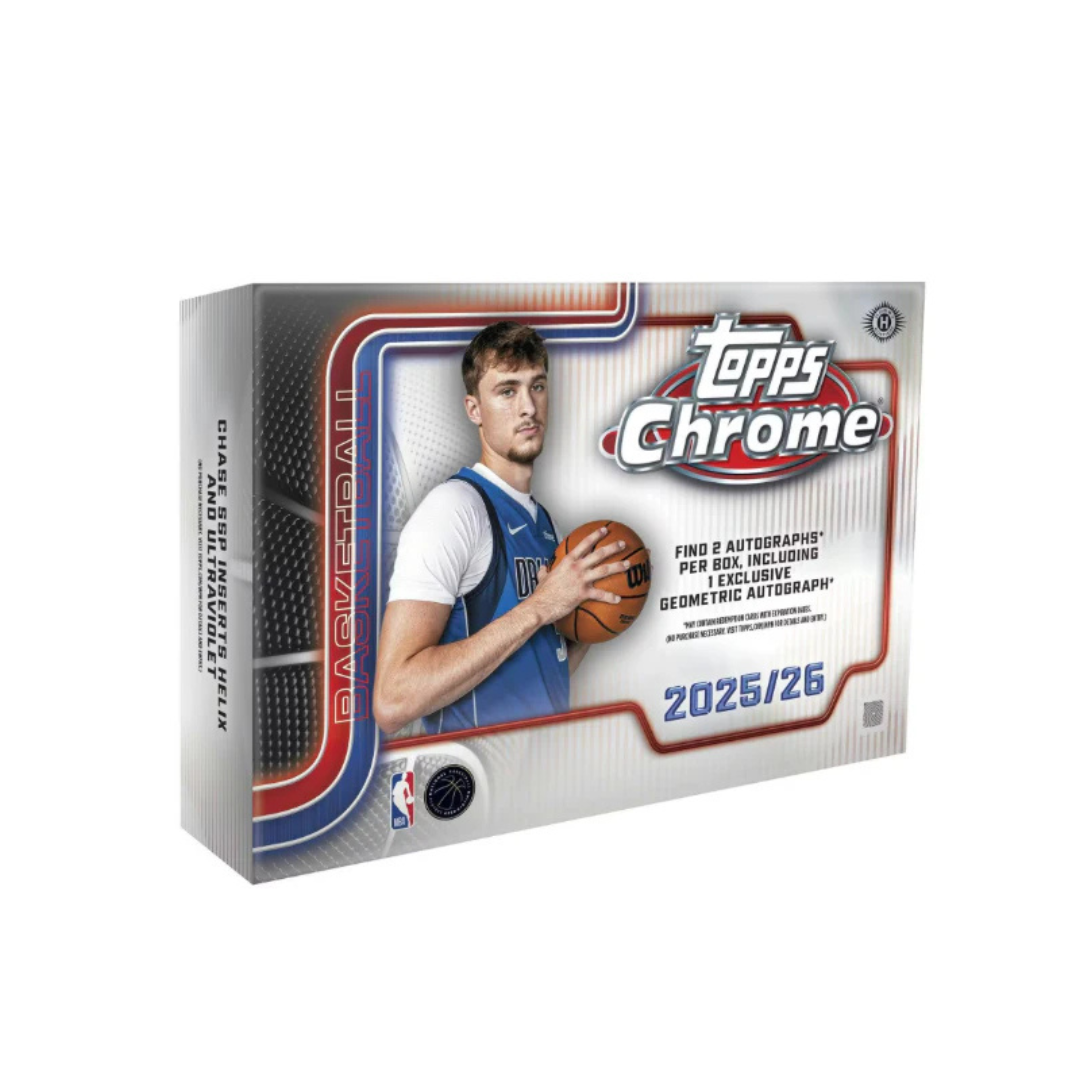 2025-26 Topps Chrome Basketball Breakers Delight Trading Cards