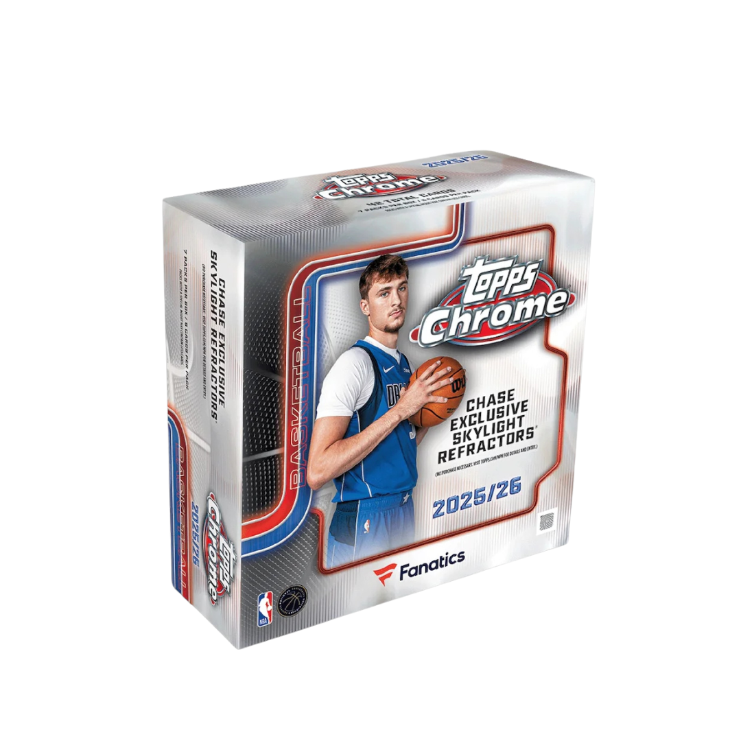 2025-26 Topps Chrome Basketball Mega (Fanatics Edition) Trading Cards
