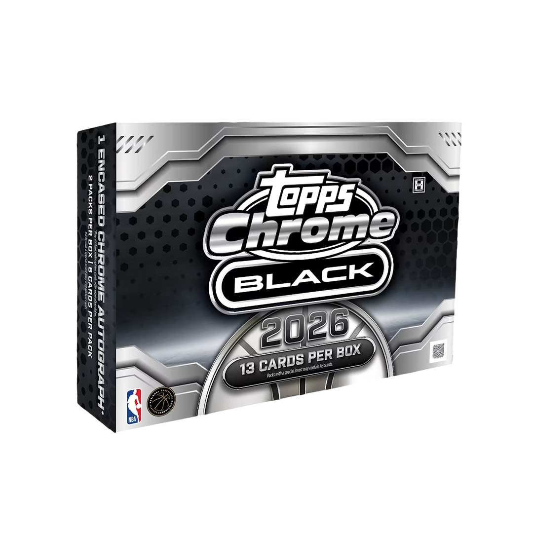 2025-26 Topps Chrome Black Basketball Hobby Box