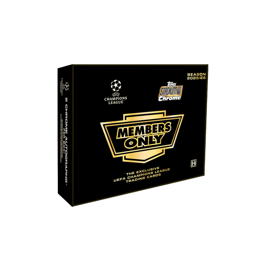 2025-26 Topps Chrome UEFA Champions League Stadium Club MEMBERS ONLY Hobby
