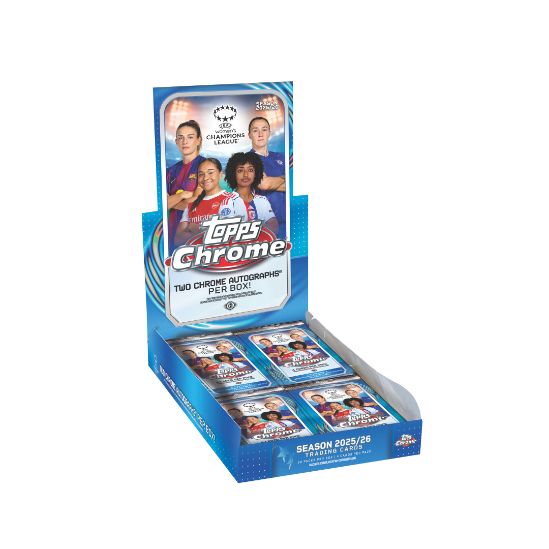 2025-26 Topps Chrome UEFA Women's Champions League Hobby Trading Cards