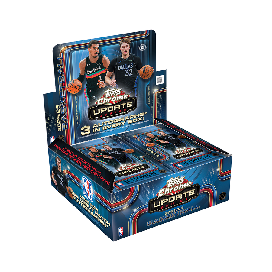 2025-26 Topps Chrome Update Jumbo Basketball Box