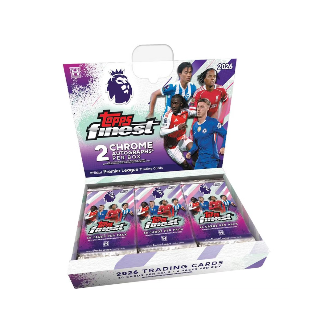 2025-26 Topps Finest English Premier League (EPL) Hobby Trading Cards