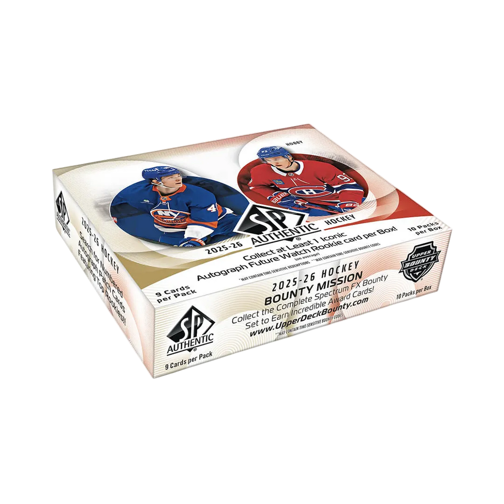 2025-26 Upper Deck SP Authentic Hockey Hobby Box