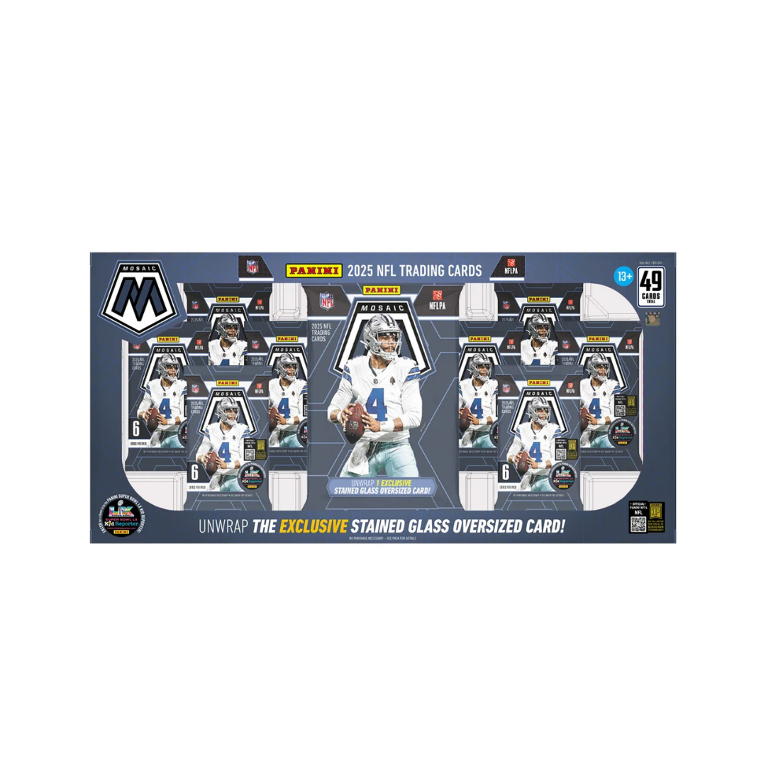 2025 Panini Mosaic Football Bundle Trading Cards