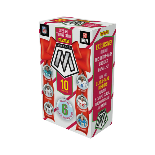2025 Panini Mosaic Football Ornament Trading Cards