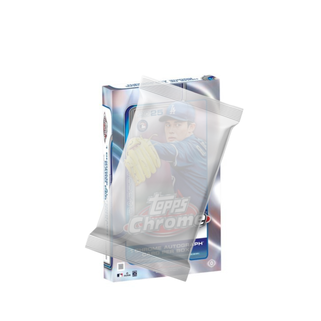 2025 Topps Chrome Baseball Hobby Trading Card