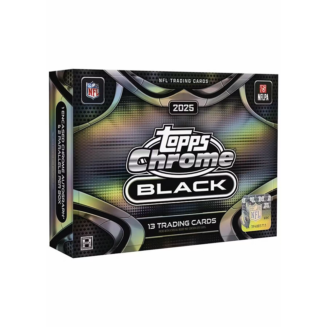 2025 Topps Chrome Black Football Hobby Box
