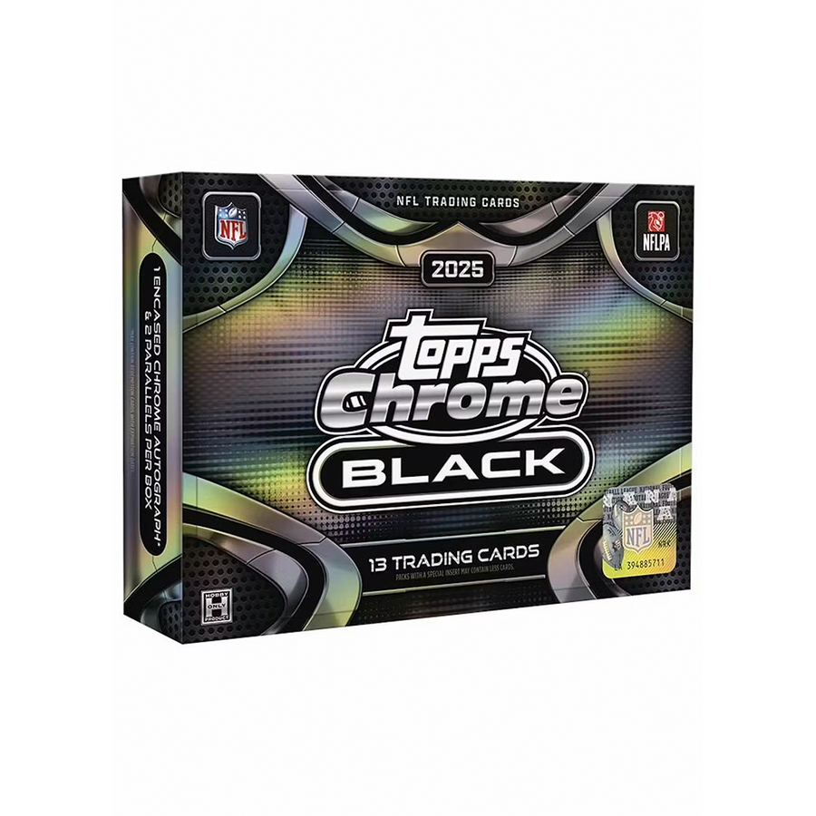 2025 Topps Chrome Black Football Hobby Box