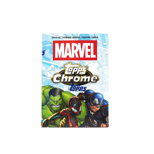 2025 Topps Chrome Marvel Comics Blasters Trading Card Box