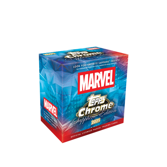 2025 Topps Chrome Sapphire Marvel Hobby Trading Cards