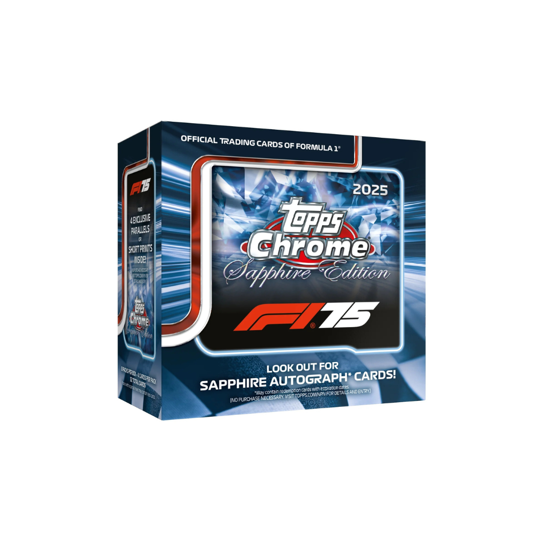 2025 Topps Chrome Sapphire Formula 1 Racing Hobby Trading Cards